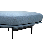 Оттоманка голубая Vergil Blue Ottoman варинант исполнения - 3 | Loft Concept в Екатеринбурге