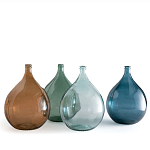 Ваза-бутыль из стекла TRANSPARENT FORMS 56 варинант исполнения - 16 | Loft Concept в Екатеринбурге