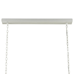 Люстра белая прямоугольная с абажурами в виде цветков тюльпана White Tulips варинант исполнения - 6 | Loft Concept в Екатеринбурге