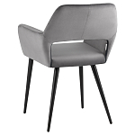 Стул с подлокотниками серый NEASAN STOOL варинант исполнения - 5 | Loft Concept в Екатеринбурге