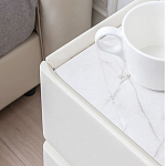 Умная прикроватная тумба с беспроводной зарядкой и подсветкой Smart Bedside Table варинант исполнения - 3 | Loft Concept в Екатеринбурге