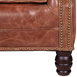 Кожаное кресло James Brown Leather Armchair варинант исполнения - 5 | Loft Concept в Екатеринбурге