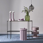 Подсвечник фигурный розовый Bright Accent 36 см варинант исполнения - 4 | Loft Concept в Екатеринбурге