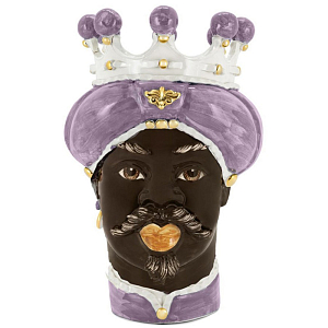 Ваза Vase Moro Man Medium New Violet