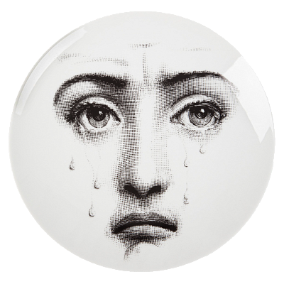 Декоративная тарелка Fornasetti 30.CR.BW.R01-077