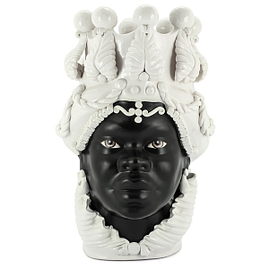 Ваза VASE MORO BIG LADY SIMPLY MAT white