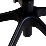 Стул с мягкой бежевой обивкой из велюра и подъемно-поворотным механизмом на черных колесиках Harper Beige варинант исполнения - 5 | Loft Concept в Екатеринбурге