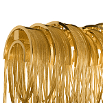 Люстра подвесная с металлическими цепочками и изогнутыми металлическими дугами 72 см Atlantis Chain варинант исполнения - 20 | Loft Concept в Екатеринбурге