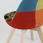 Стул с обивкой в стиле пэчворк Arvika варинант исполнения - 6 | Loft Concept в Екатеринбурге