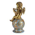 Фигурка Ангел с лирой на шаре Seraphic варинант исполнения - 2 | Loft Concept в Екатеринбурге