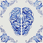 Плитка с узором Мозг варинант исполнения - 2 | Loft Concept в Екатеринбурге