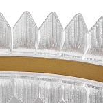 Люстра круглая с декоративными элементами в виде лепестков Round Light Flashing варинант исполнения - 8 | Loft Concept в Екатеринбурге