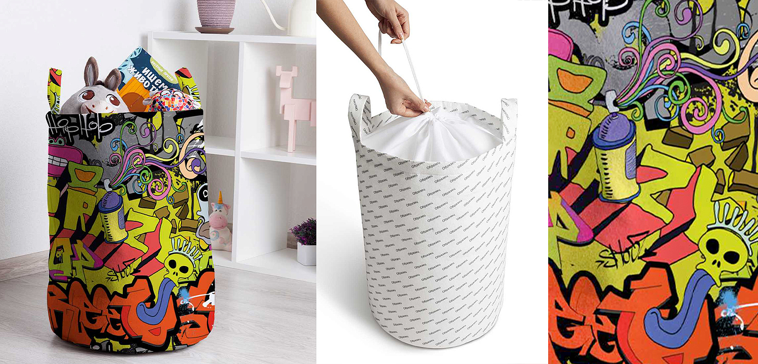 Корзина Crazy Art Basket Корзина Crazy Art Basket - Loft-Concept в Екатеринбурге