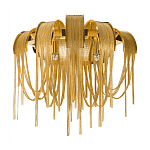 Бра с металиическими цепочками и дугообразными элементами Atlantis Chain варинант исполнения - 7 | Loft Concept в Екатеринбурге