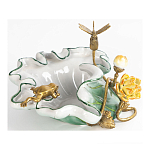 Чаша фигурная с обитателями леса и цветами Eden Garden варинант исполнения - 5 | Loft Concept в Екатеринбурге