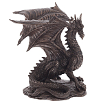 Декоративная статуэтка Дракон Dragon Brown Statuette варинант исполнения - 1 | Loft Concept в Екатеринбурге