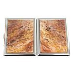 Портсигар на 10 сигарет с газовой зажигалкой из натурального камня Авантюрин Stone Cigarettes Cases варинант исполнения - 4 | Loft Concept в Екатеринбурге