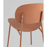 Стул Edie пластик коричневый варинант исполнения - 3 | Loft Concept в Екатеринбурге