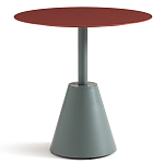 Стол для сада из стали Round Steel варинант исполнения - 2 | Loft Concept в Екатеринбурге