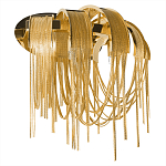 Бра с металиическими цепочками и дугообразными элементами Atlantis Chain варинант исполнения - 11 | Loft Concept в Екатеринбурге