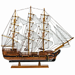 Декоративная модель деревянного парусника With The low варинант исполнения - 1 | Loft Concept в Екатеринбурге