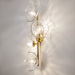 Бра Lots of transparent lotuses варинант исполнения - 3 | Loft Concept в Екатеринбурге