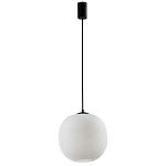 Подвесной светильник со стеклянным рельефным плафоном белый Perforated Glass 25 варинант исполнения - 2 | Loft Concept в Екатеринбурге