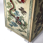 Комод в стиле шинузари с росписью Chinese Eastern Dragon варинант исполнения - 2 | Loft Concept в Екатеринбурге