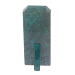 Часы погон ВС подарочные настольные из натурального камня Змеевик Military Clock варинант исполнения - 15 | Loft Concept в Екатеринбурге