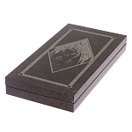 Подарочные нарды из натурального камня с гравировкой Backgammon from Stone варинант исполнения - 6 | Loft Concept в Екатеринбурге