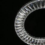 Люстра круглая с прозрачной хрустальной рамкой Maude Crystal Light варинант исполнения - 8 | Loft Concept в Екатеринбурге