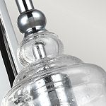 Бра с плафоном в форме колокола из прозрачного стекла с пузырьками Feiss варинант исполнения - 4 | Loft Concept в Екатеринбурге