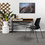 Стол рабочий в стиле лофт с ящиком и нишей для хранения Urban Style Space варинант исполнения - 4 | Loft Concept в Екатеринбурге