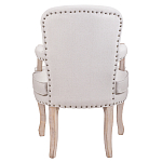 Кресло Aubrey Classical Armchair beige flax варинант исполнения - 3 | Loft Concept в Екатеринбурге