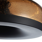 Подвесной светильник с стеклянным плафоном LED 42W 3000K Glass Textured Lampshade варинант исполнения - 5 | Loft Concept в Екатеринбурге