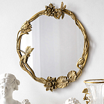 Настенное зеркало в бронзовой раме Eden Garden варинант исполнения - 4 | Loft Concept в Екатеринбурге