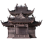 Макет Китайская пагода макет древней традиционной архитектуры варинант исполнения - 2 | Loft Concept в Екатеринбурге