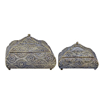Набор из двух шкатулок с эффектом патинирования Austronesian Caskets варинант исполнения - 1 | Loft Concept в Екатеринбурге