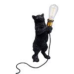 Настольная лампа Черный кот варинант исполнения - 1 | Loft Concept в Екатеринбурге