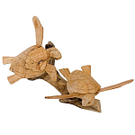 Статуэтка из дерева черепахи Animals of the World 25 варинант исполнения - 3 | Loft Concept в Екатеринбурге