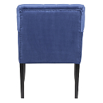 Кресло Addison Chic Armchair deep blue velour варинант исполнения - 3 | Loft Concept в Екатеринбурге
