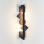 Светодиодное бра черного цвета Suprematism Ice Crack варинант исполнения - 3 | Loft Concept в Екатеринбурге
