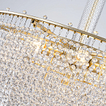 Люстра многоярусная с каскадами кристаллов Crystal Rains варинант исполнения - 5 | Loft Concept в Екатеринбурге