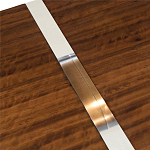 Консоль прямоугольная с выдвижным ящиком на прозрачных ножках Hitchcock варинант исполнения - 3 | Loft Concept в Екатеринбурге