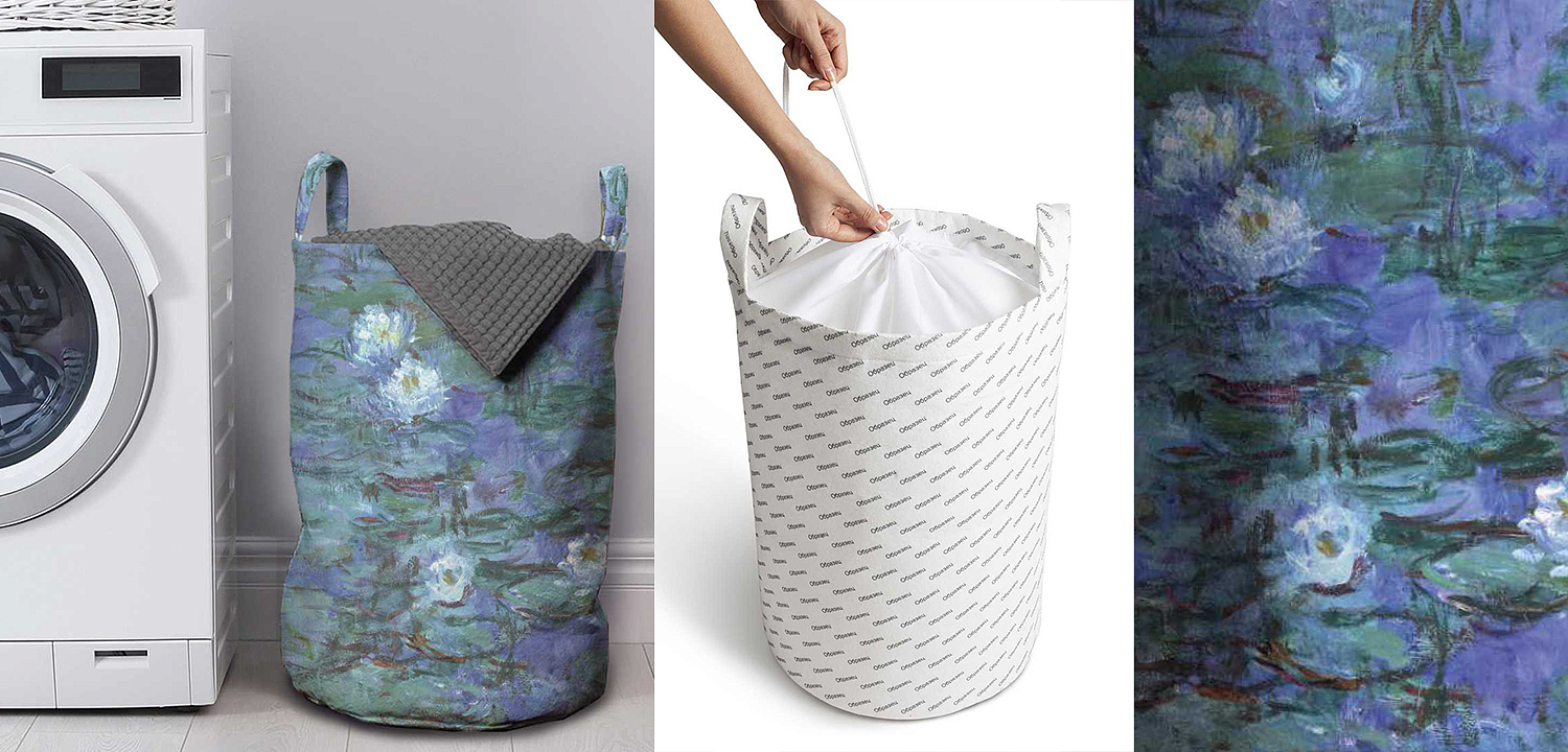 Корзина Lilies Impressionism Basket Корзина Lilies Impressionism Basket - Loft-Concept в Екатеринбурге