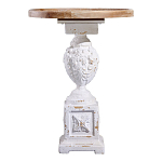 Приставной столик с резным античным узором Antique Engraving варинант исполнения - 2 | Loft Concept в Екатеринбурге