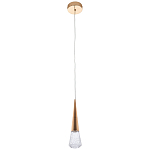 Подвесной светильник капля Acrylic Droplet Gold Hanging Lamp варинант исполнения - 2 | Loft Concept в Екатеринбурге