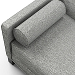 Мебельная ткань Шенилл серый цвет 138 см T4-34 варинант исполнения - 8 | Loft Concept в Екатеринбурге