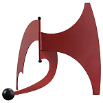 Декоративная статуэтка Abstract Figure Red Figurine варинант исполнения - 1 | Loft Concept в Екатеринбурге