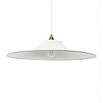 Подвесной вязаный белый светильник «Токио»  варинант исполнения - 1 | Loft Concept в Екатеринбурге